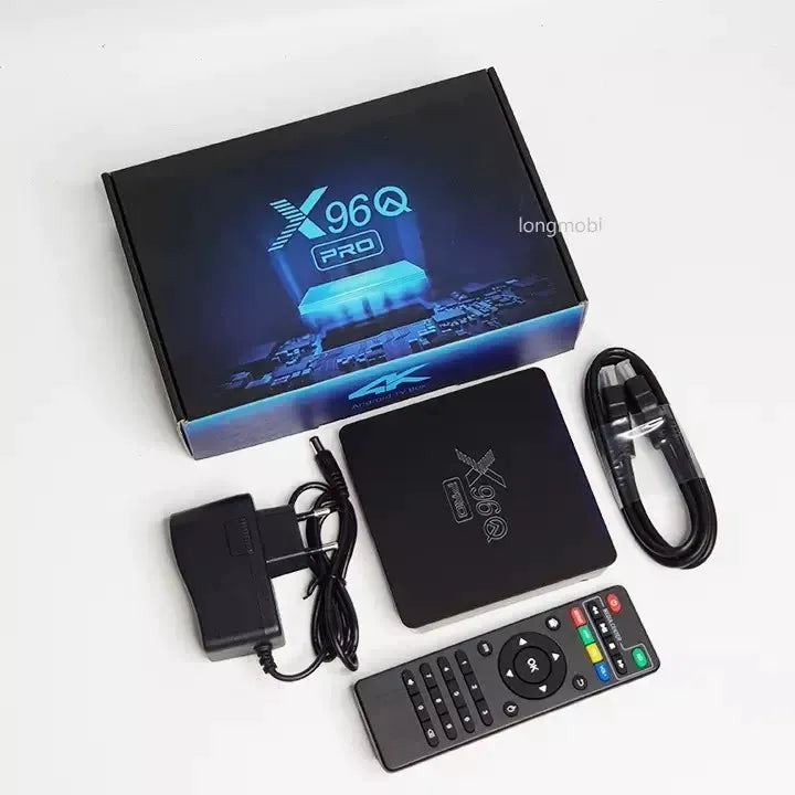 X96Q Smart Android TV Box – Powerful Performance, Endless Entertainment